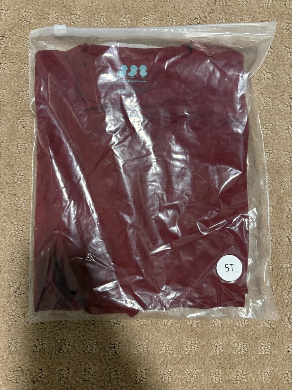 Maroon Bamboo Pajama Set - Longsleeve and pants